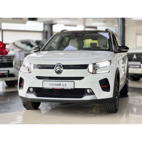 Новий Citroen C3 2025 Max• 1.2 Hybrid AT (100 к.с.)