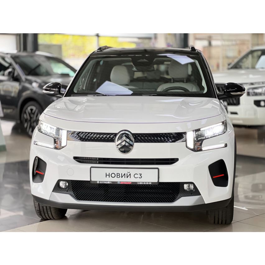 Новий Citroen C3 2026 Max• 1.2 Hybrid AT (100 к.с.)